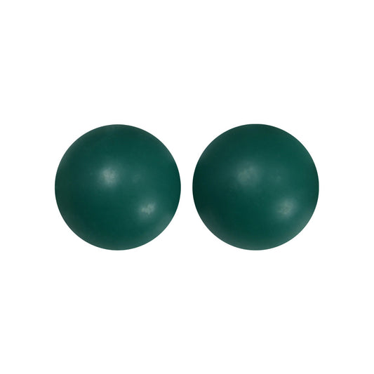 12/15mm Round Lotus Green Silicone Beads C#129