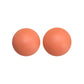 12/15mm Round Pastel Orange Silicone Beads C#135