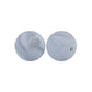 12/15mm Round Marble Grey Silicone Beads C#40