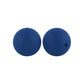 12/15mm Round Ink Blue Silicone Beads C#50