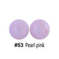 12/15mm Round Pearl Pink Silicone Beads C#53