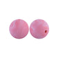 12/15mm Round Meat Marble Silicone Beads C#61