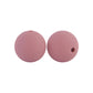 12/15mm Round Dawn Rose Silicone Beads C#76