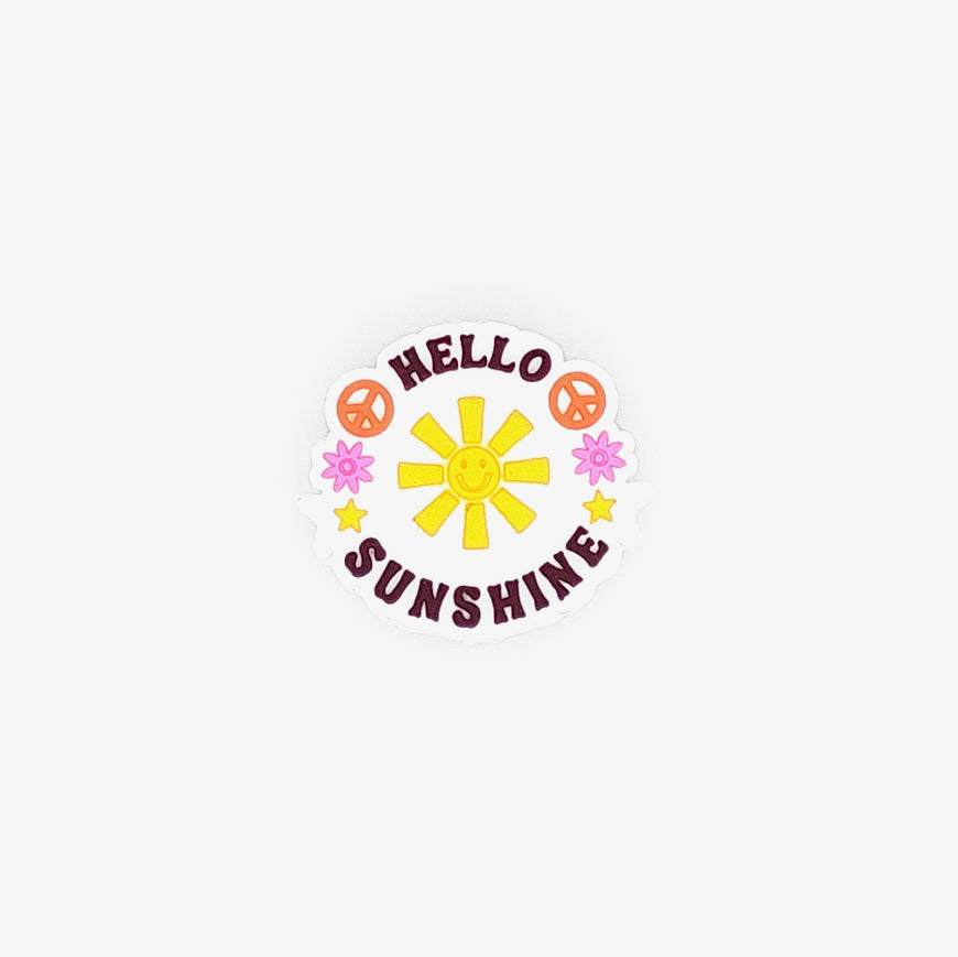 Hello Sunshine Silicone Focal Beads