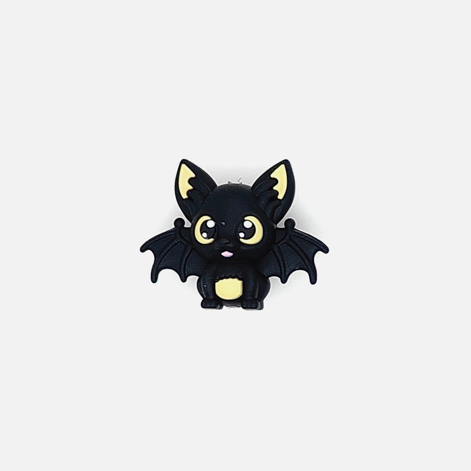 Halloween Bat Focal Silicone Beads