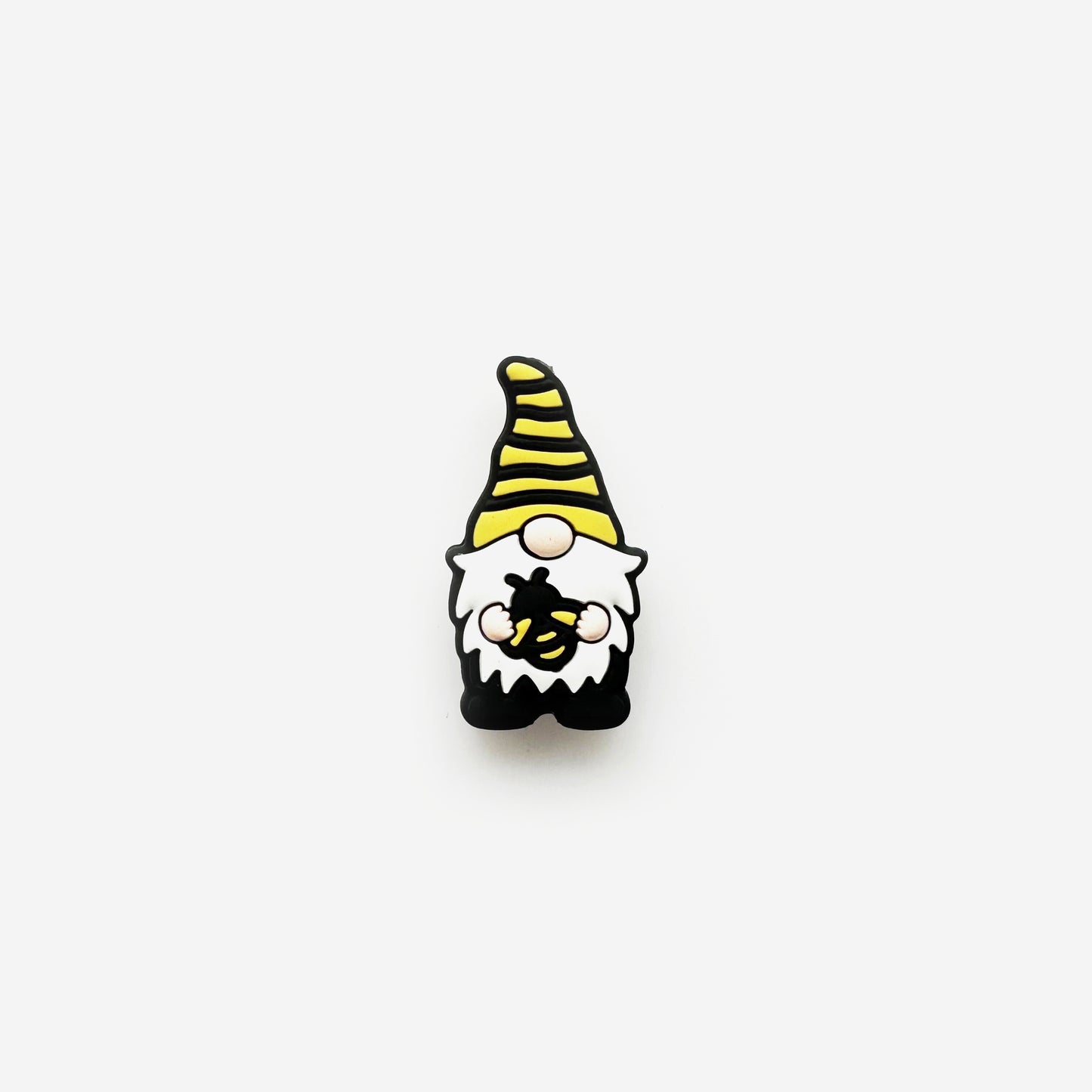 Bumble Bee Gnome Focal Silicone Beads