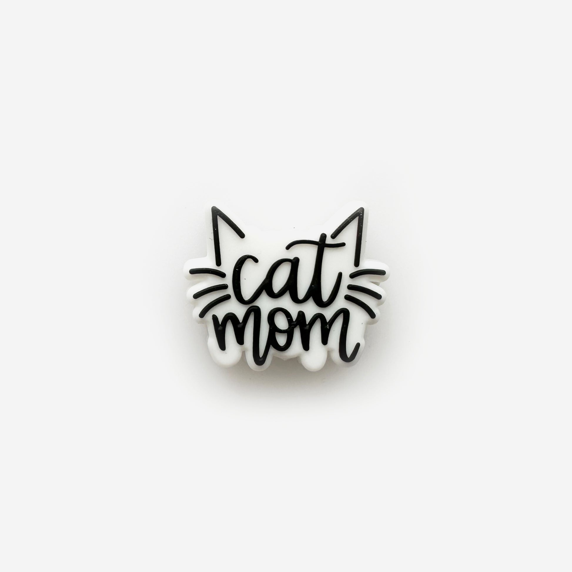 Cat Mom Focal Silicone Beads