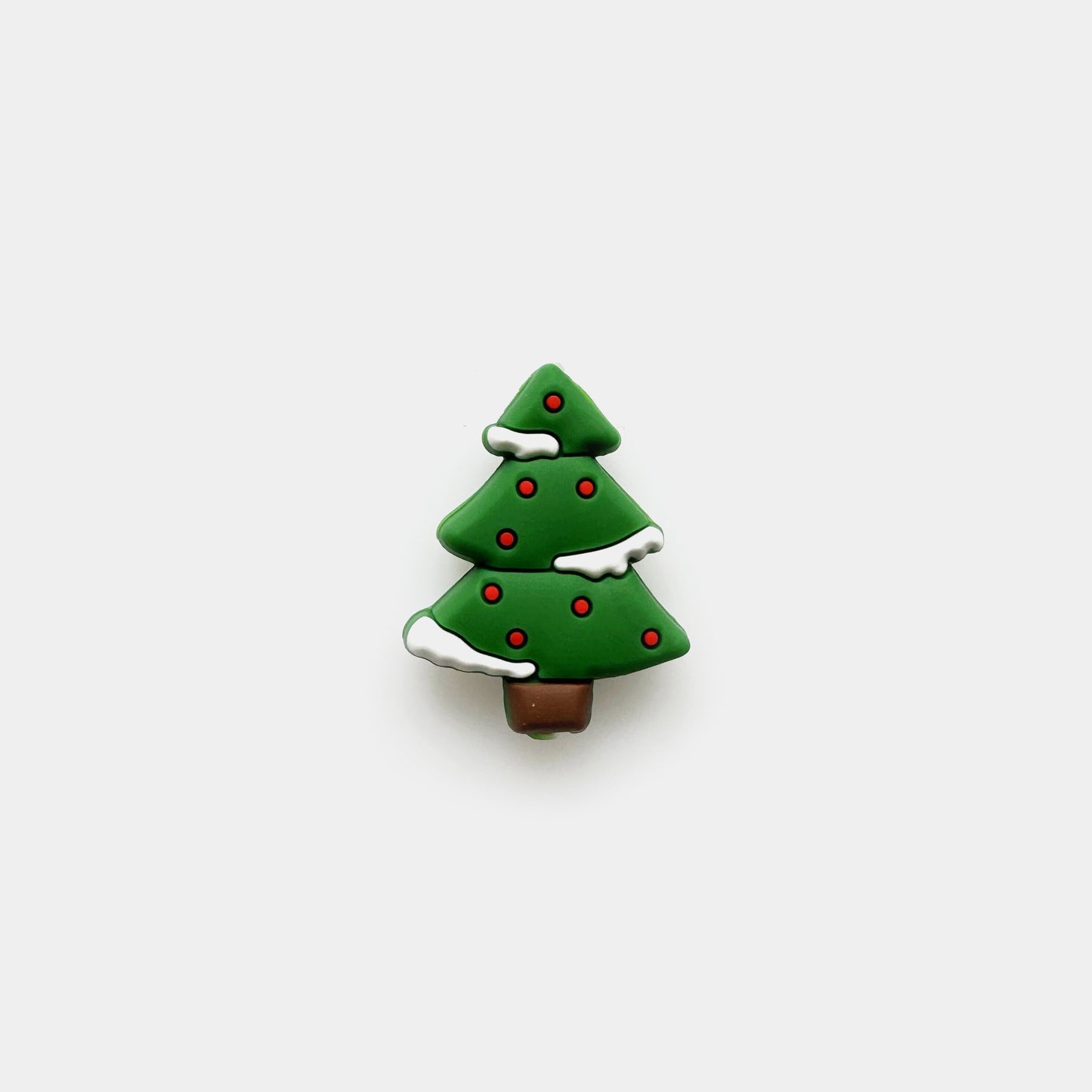 Christmas Tree Focal Silicone Beads