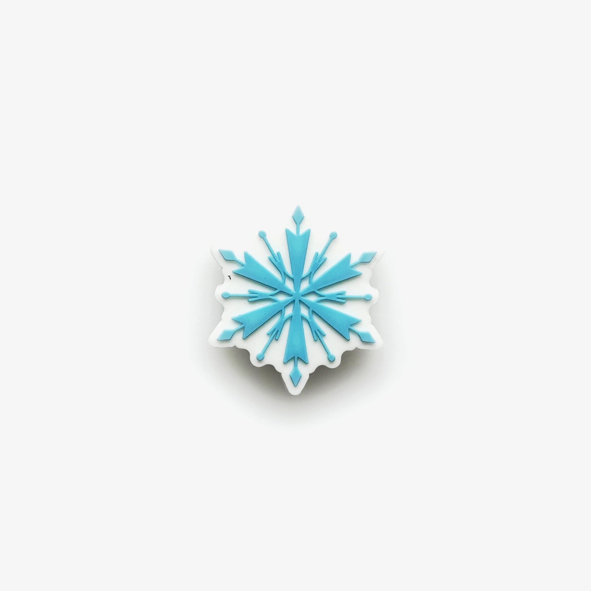 Snowflake Focal Silicone Beads