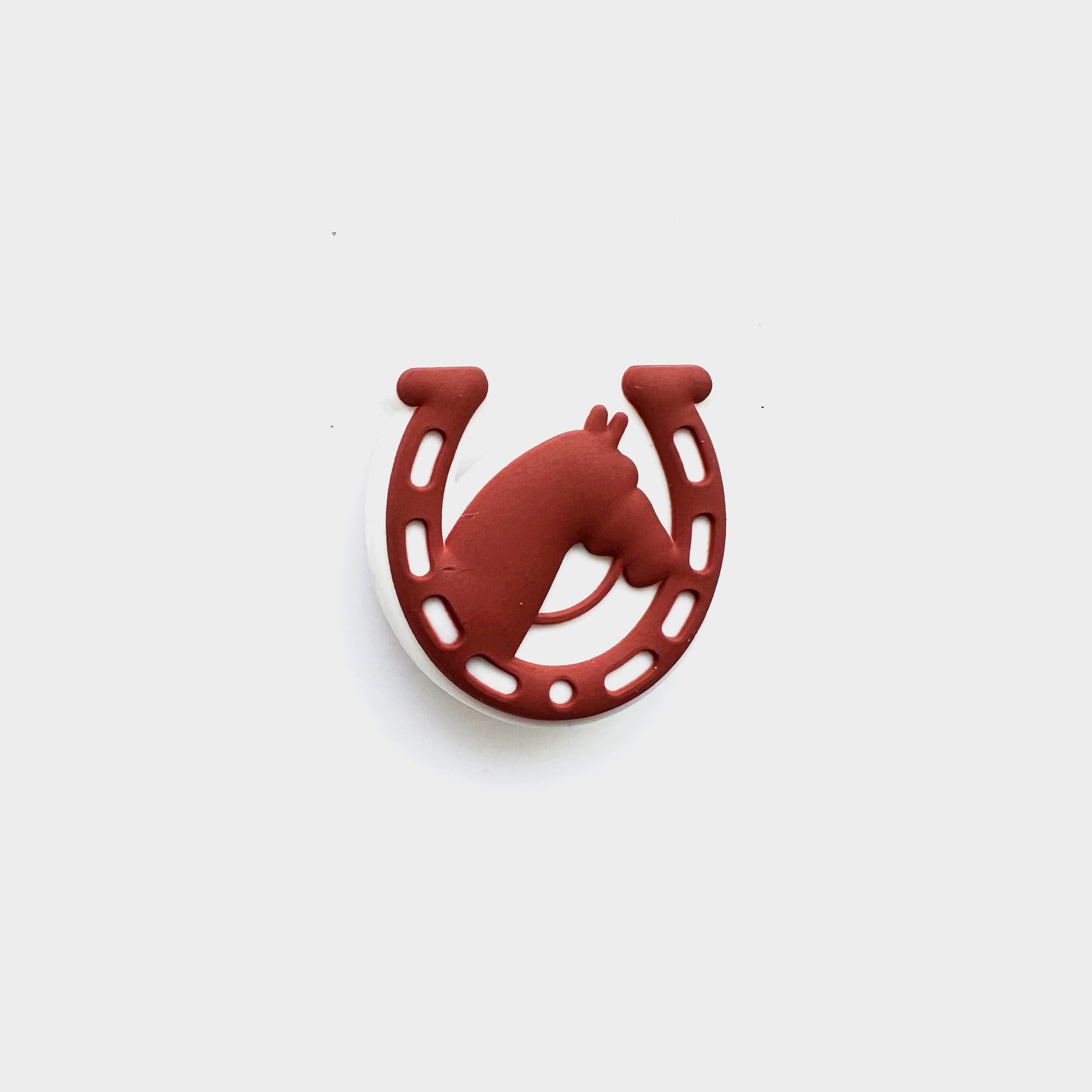 Horseshoe Focal Silicone Beads