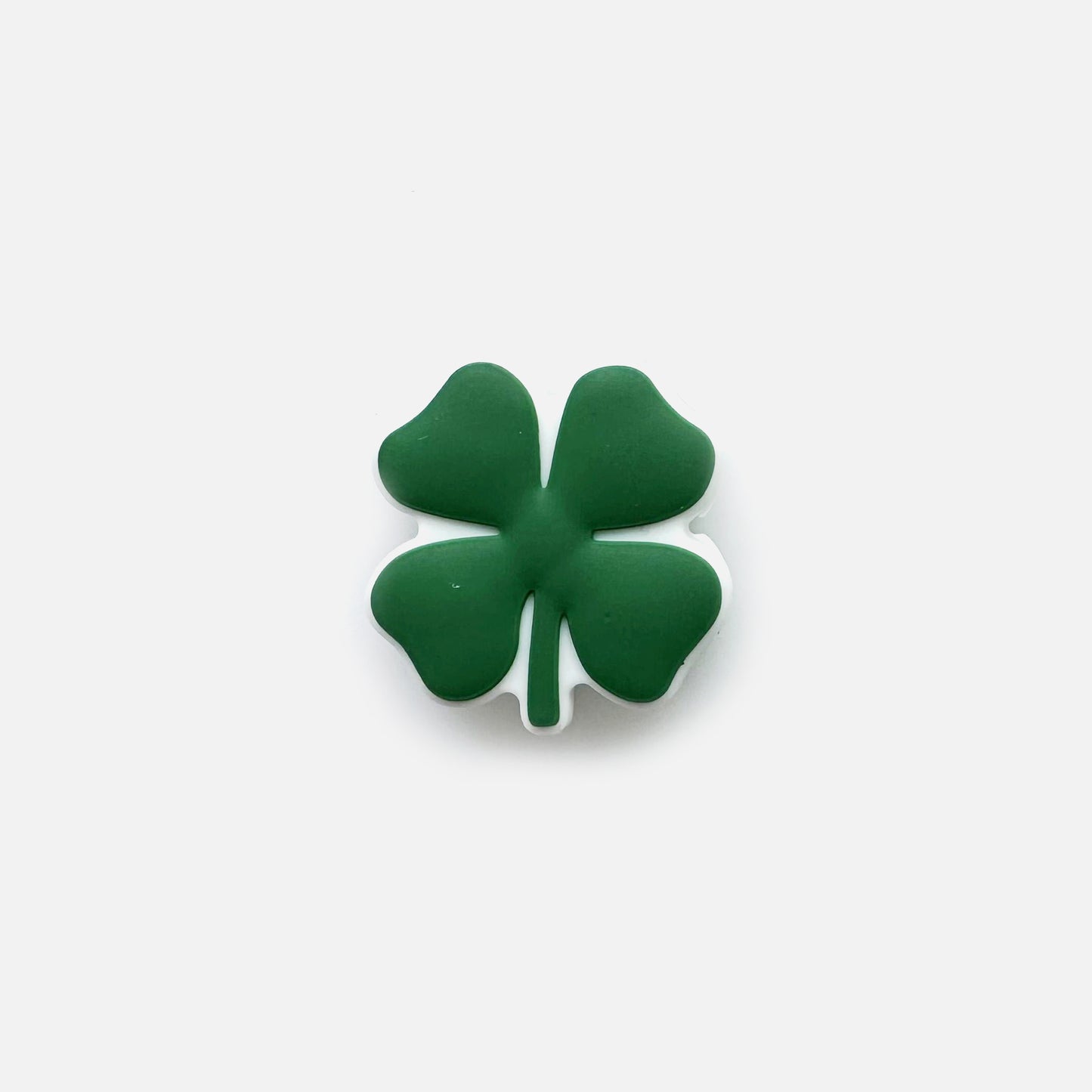 Four Leaf Clover Silicone Focal Beads