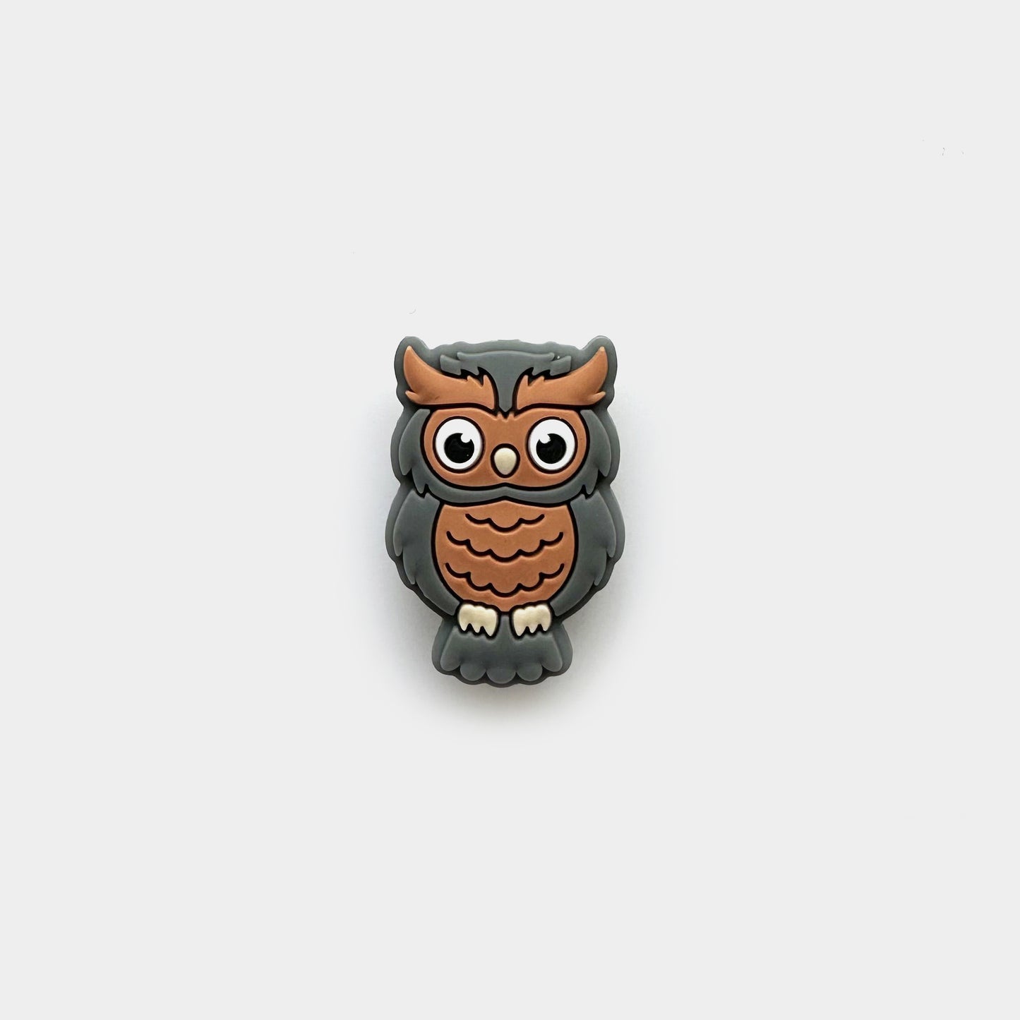 Owl Focal Silicone Beads