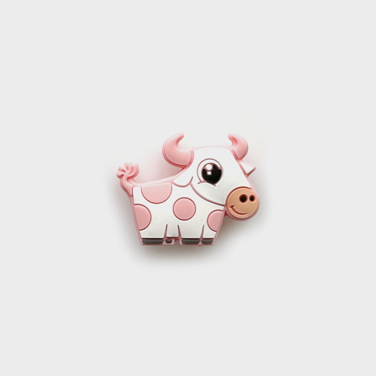 Cow Focal Silicone Beads