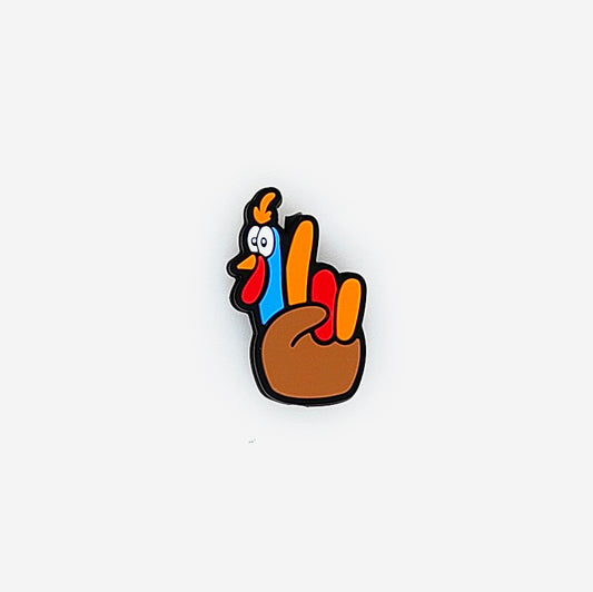 Thanksgiving Turkey Focal Silicone Beads