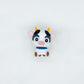 3D Cow Focal Silicone Beads