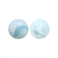 15mm Luminous Water Drop Print Round Silicone Beads ZR#04